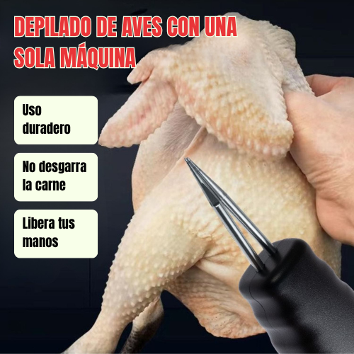 Desplumadora Portátil Y Manual