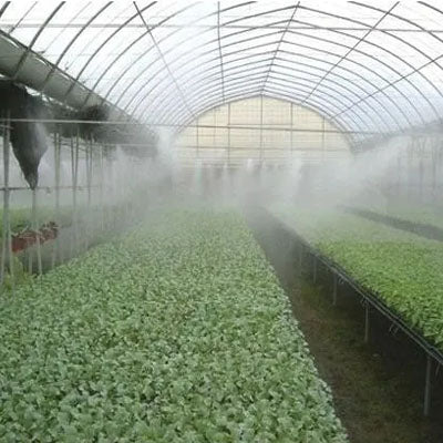 Manguera de Riego para Jardín de 15 Metros con Boquillas de Niebla – Sistema de Enfriamiento por Niebla, Fácil de Instalar
