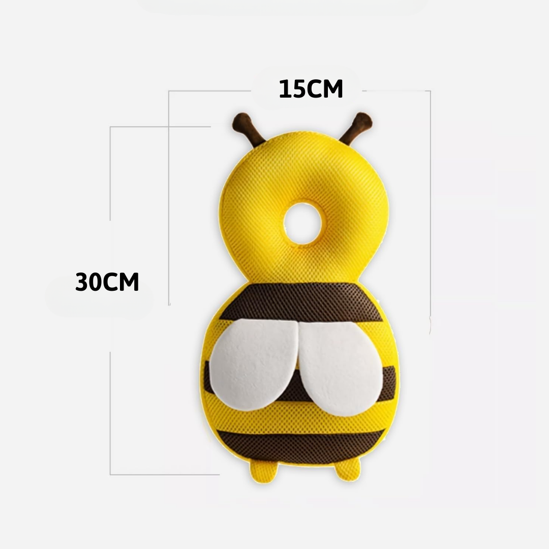 Protector de cabeza para bebés que están aprendiendo a caminar – Almohada anticaídas superligera, segura y adorable