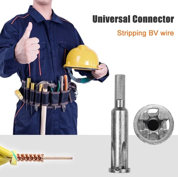 Herramienta para pelar y retorcer cables