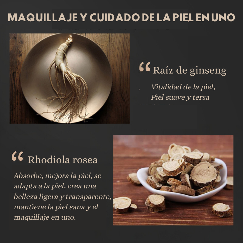 Beauty Cream® Crema iluminadora CC sin sustancias químicas con hidratante y corrector