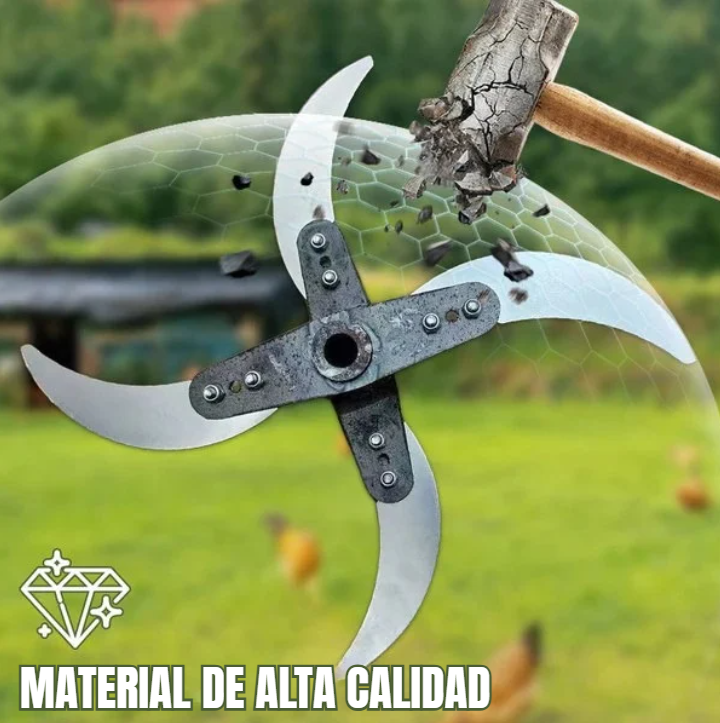 Juego De Cuchillas Para Trituradora De Césped Agrícola Doméstica – Mayor Eficiencia De Corte Para Césped Y Verduras