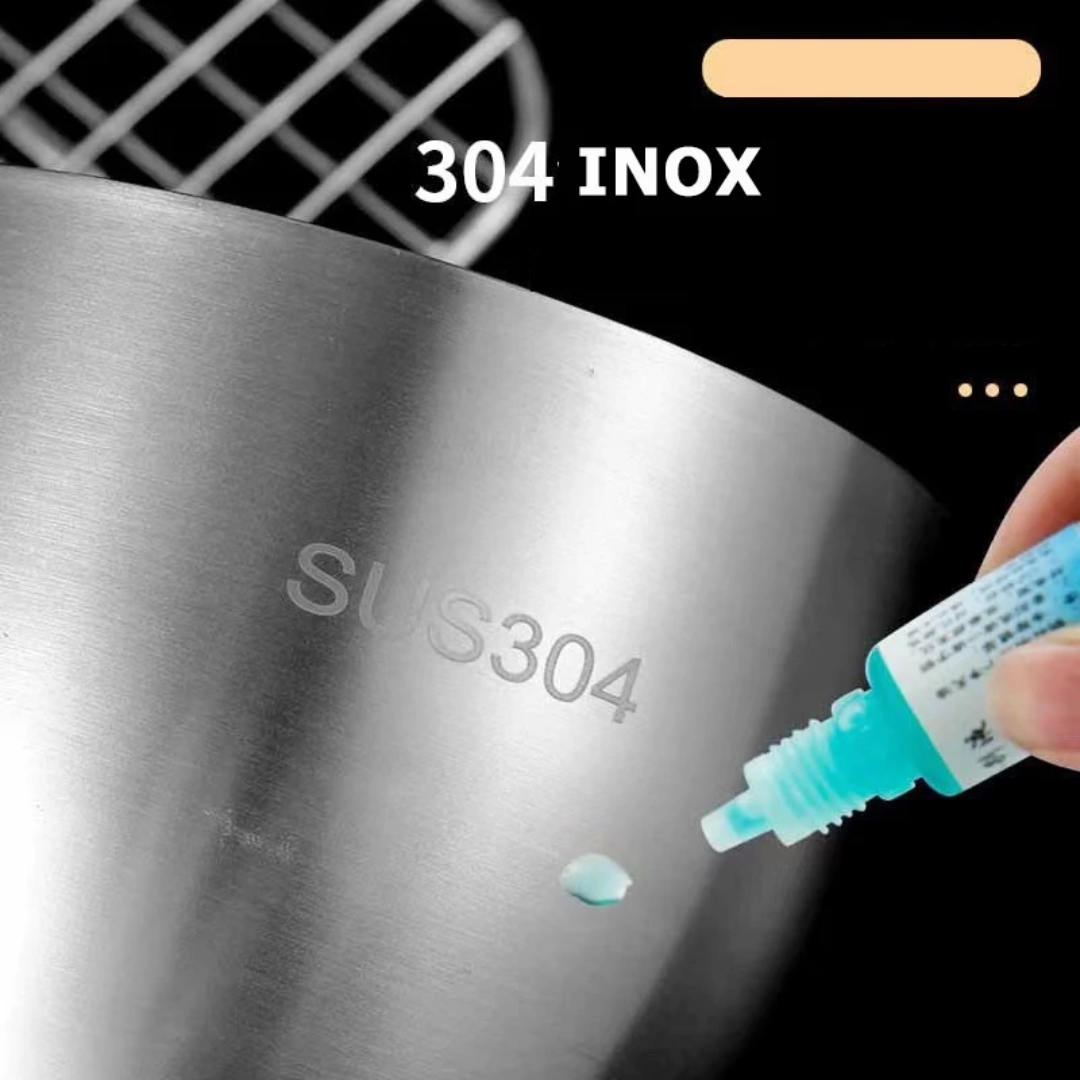 🔥Mortero multifuncional de acero inoxidable 304 de alta calidad – Tritura ajo, especias; duradero, limpio, silencioso, sin salpicaduras y antideslizante.
