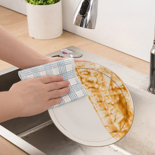 Rollo De Paños De Cocina Multiusos – Sin Pelusa, Resistentes Al Aceite, Uso En Seco Y Húmedo, Ideal Para La Limpieza De Cocina