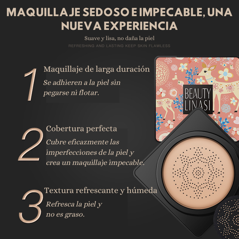 Beauty Cream® Crema iluminadora CC sin sustancias químicas con hidratante y corrector