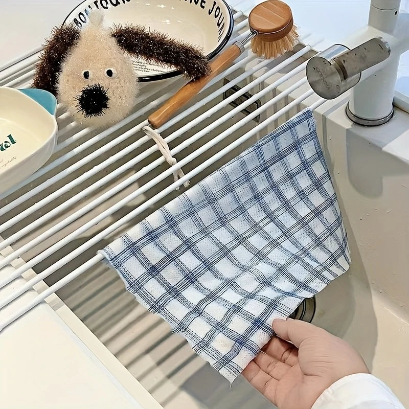 Paño De Cocina En Rollo, No Suelta Pelusa, No Absorbe Aceite, Paño Especial Para Cocina, Uso En Seco Y Húmedo, Paño Multiuso
