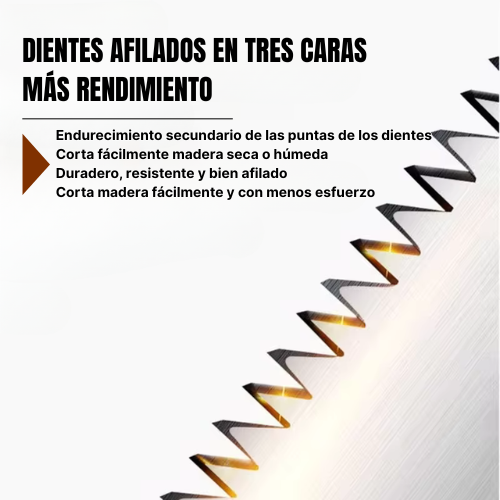 Sierra De Mano Para Jardinería Y Poda Manual Con Funda Protectora Para La Hoja