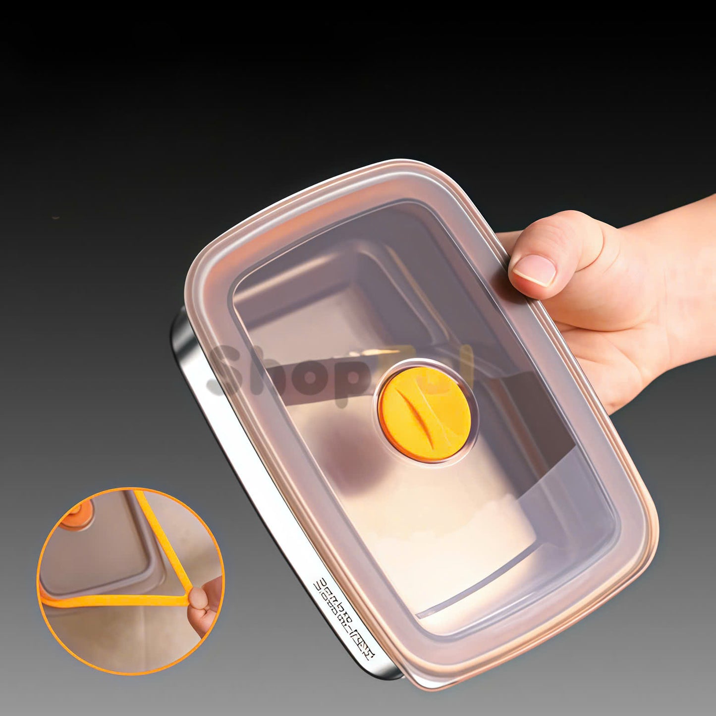 ✨ Bandeja de acero inoxidable 316 – Una solución segura y práctica para conservar los alimentos (19x14x6cm)