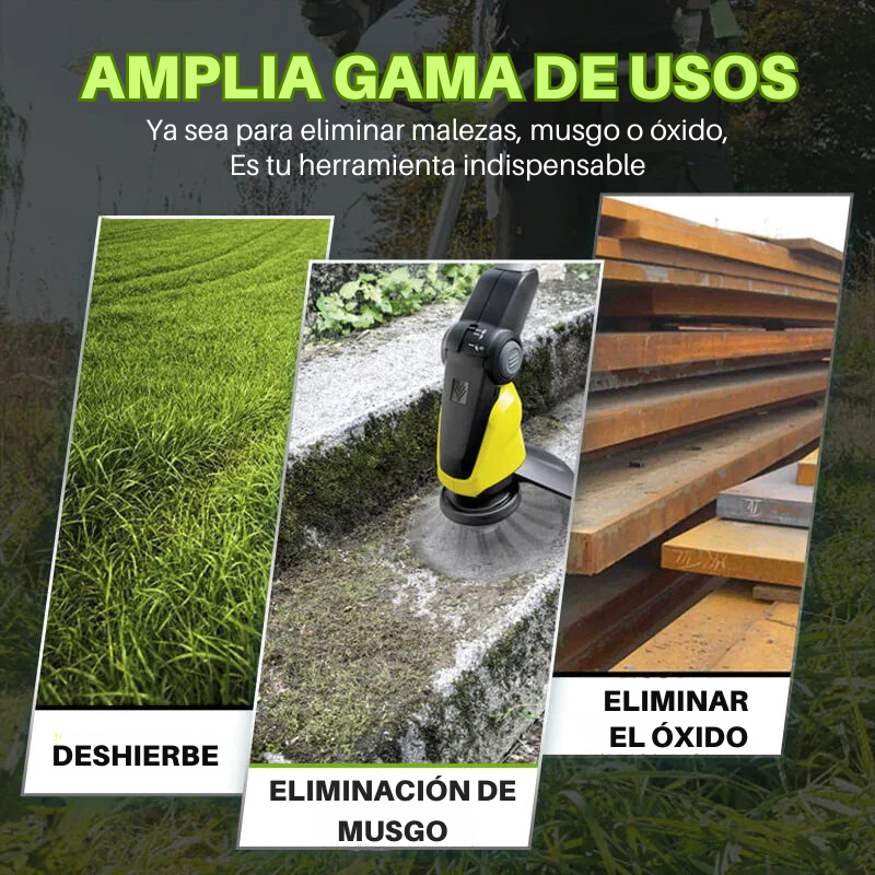 El Cabezal Del Cortacésped Tiene 6 Ramas Tejidas Con Alambre De Acero Resistente