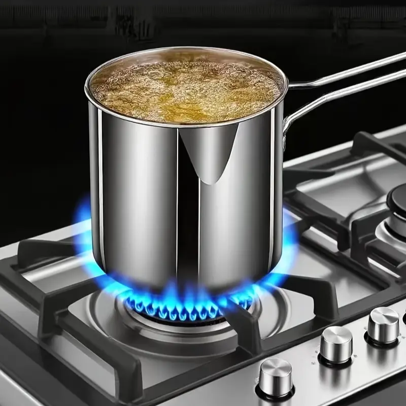Sartén Multifuncional De Acero Inoxidable 304, Sartén Con Filtro Para Ahorrar Aceite.