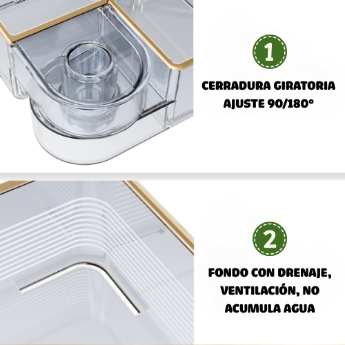 Estante Esquinero Plegable 90°/180° Montado En La Pared Sin Taladro