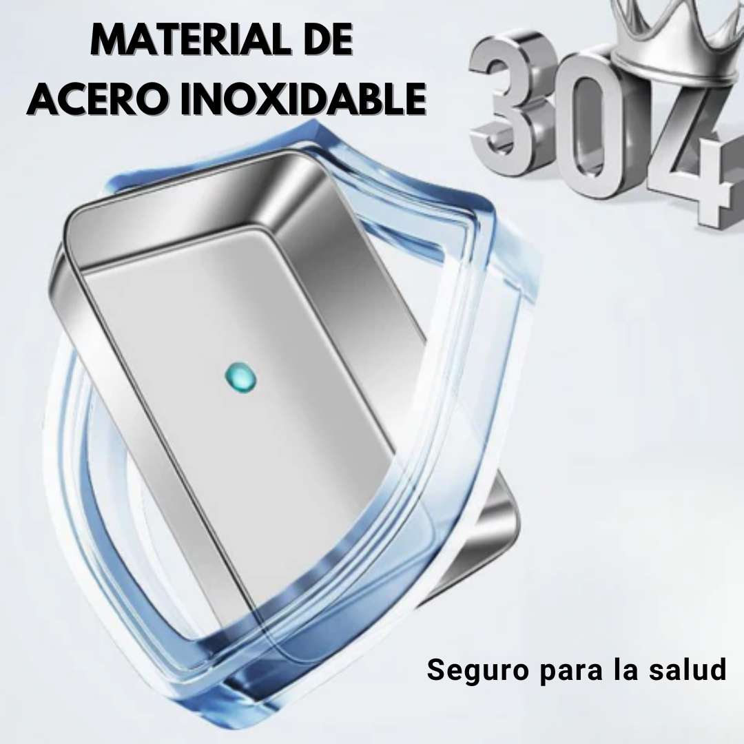 Recipiente para alimentos SUS304, bandeja rectangular de acero inoxidable con tapa de acero inoxidable, seguro para la salud. (22cm*15cm*6cm)