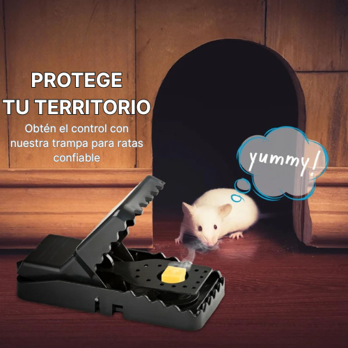 Bestseller™ – Trampa De Presión Para Ratas – Trampa Robusta Y De Alta Resistencia