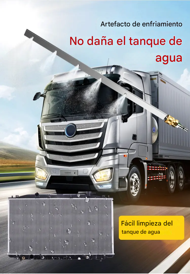 Herramienta De Limpieza Especializada Para Depósitos De Agua De Coches/Camiones/Excavadoras