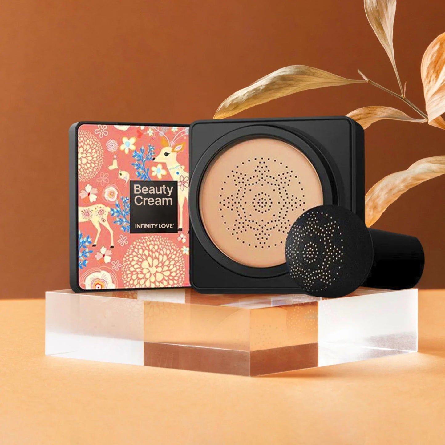 Beauty Cream® Crema iluminadora CC sin sustancias químicas con hidratante y corrector