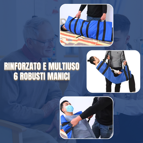 Tabla De Transferencia De Pacientes Con 6 Asas Reforzadas, Almohadilla Médica Multiusos Para Camas, Ancianos