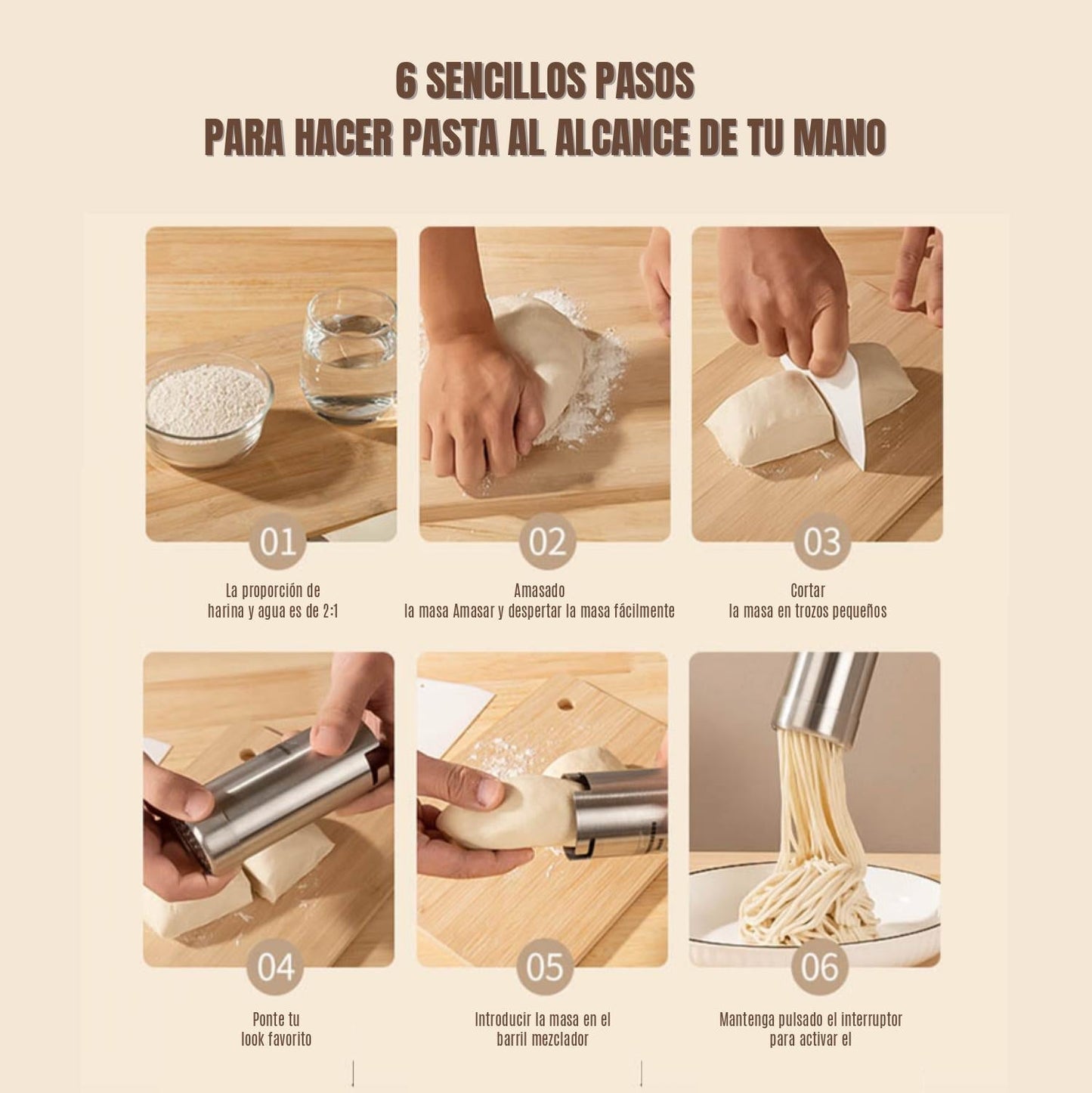 Extrusora automática de pasta blanca / Extrusora eléctrica de pasta en venta