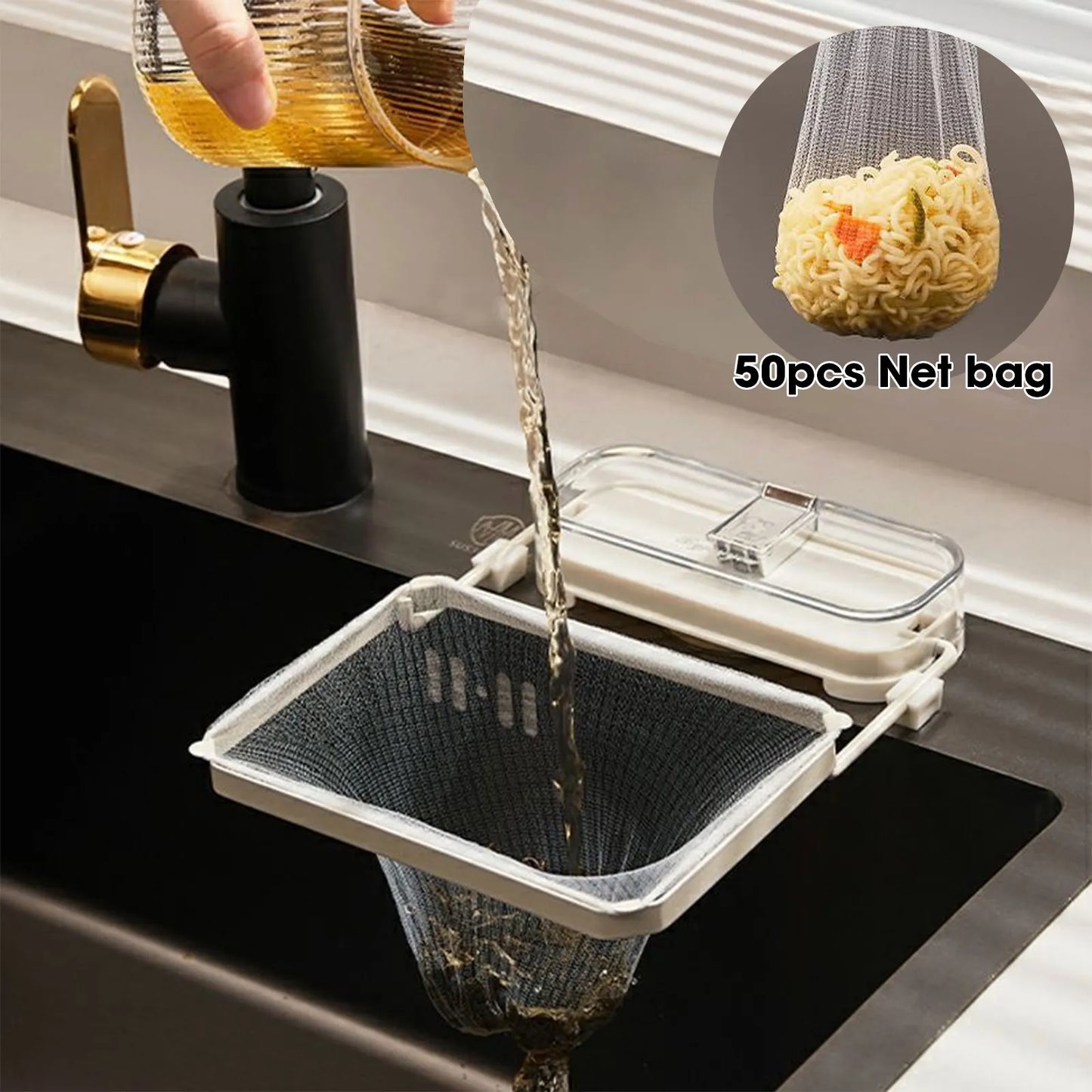 Ventosa soporte filtro fregadero sobras domésticas cocina desechable escurridor rejilla escurridor cocina