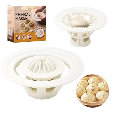 Máquina para hacer Baozi,Molde para hacer Dumpling Gadget de plástico para cocina Herramienta para preparar Bao Buns caseros Exploración culinaria