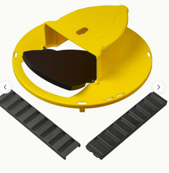 Trampa para ratas con tapa de cubo