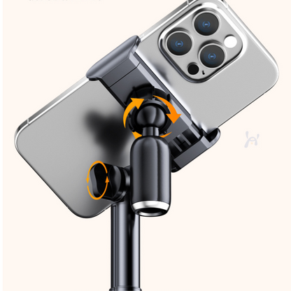 Desktop Phone Holder 2025 📷 Soporte para teléfono de escritorio multiángulo para transmisión en vivo, palo para selfies, trípode, grabación de video, clases en línea y vlogs.