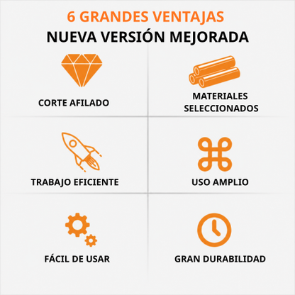 Disco de corte de aleación multifuncional 18T de 110 mm – corta madera, metal, PVC y aluminio