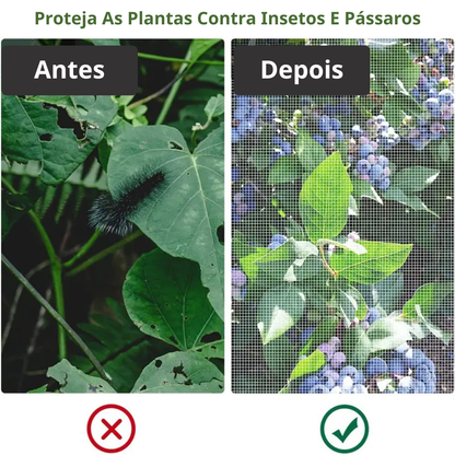 Sacos De Malha Respiráveis Reutilizáveis Para Proteção De Frutas E Vegetais – Proteja Contra Insetos, Moscas-Das-Frutas E Pássaros