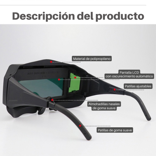 Gafas de protección ocular para soldadura de nueva generación | FREESHIP 💥