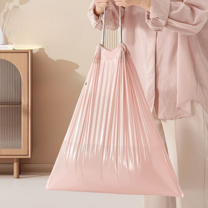 Bolsa de Basura Iceberry con Cordón – Gruesa, Impermeable y Antiodorante