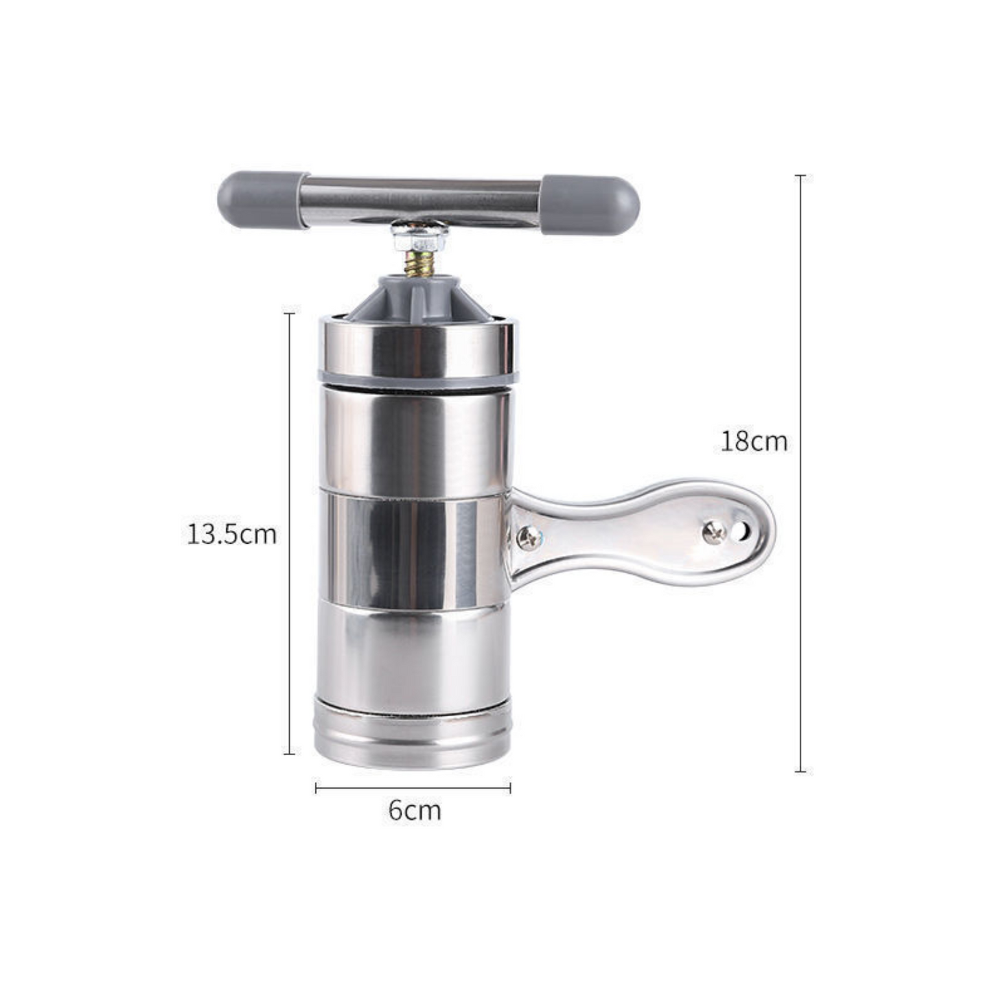 Máquina manual de acero inoxidable para hacer fideos/pasta