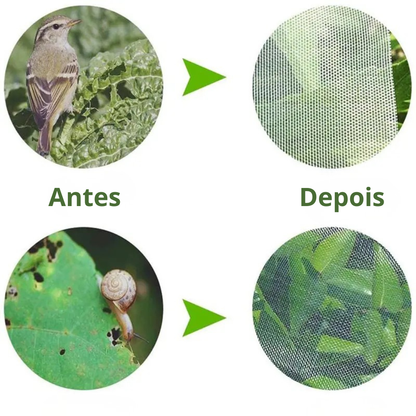 Sacos De Malha Respiráveis Reutilizáveis Para Proteção De Frutas E Vegetais – Proteja Contra Insetos, Moscas-Das-Frutas E Pássaros