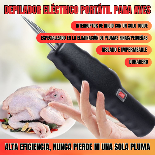 Desplumadora Portátil Y Manual
