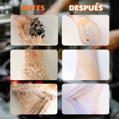 Desplumadora Eléctrica Portátil para Aves