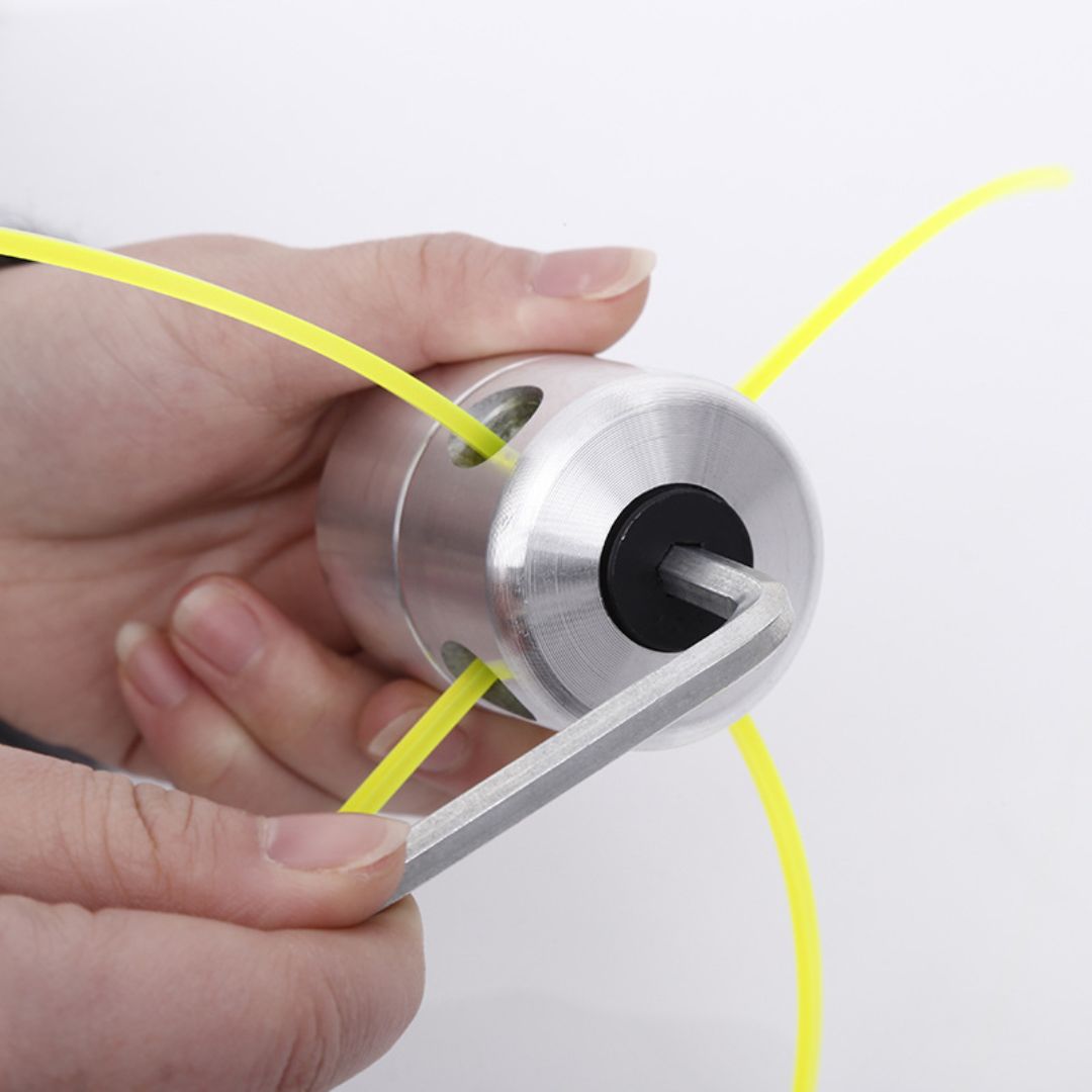 Cabezal de Corte de Césped de Aluminio Premium Compatible con Todo Tipo de Máquinas