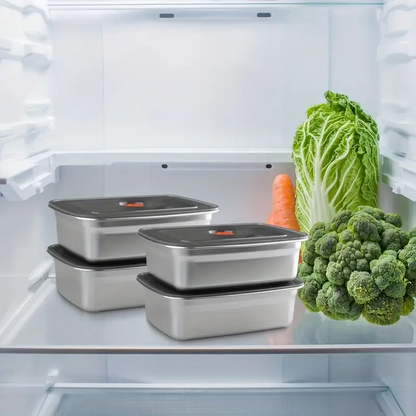 Bandeja de acero inoxidable 316 – Una solución segura y práctica para conservar los alimentos (19x14x6cm)