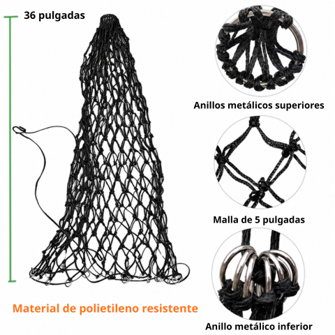 Red portaheno XL – Reduce hasta un 90 % el desperdicio de heno
