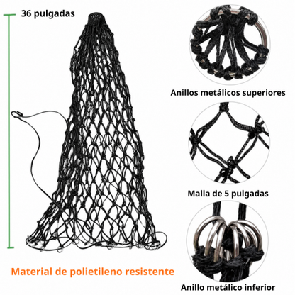 Red portaheno XL – Reduce hasta un 90 % el desperdicio de heno
