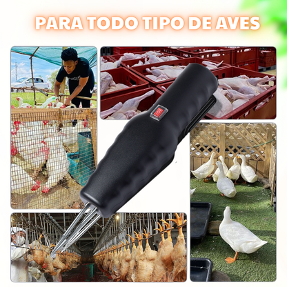 Desplumadora Eléctrica Portátil para Aves