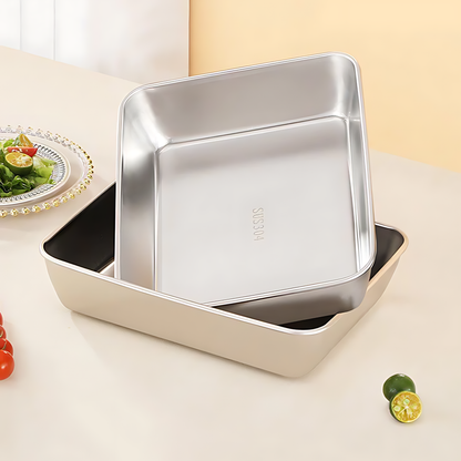 [Compra 6 y llévate 3 gratis] Recipiente para Alimentos de Acero Inoxidable 304 – Frescura Prolongada y Máxima Seguridad