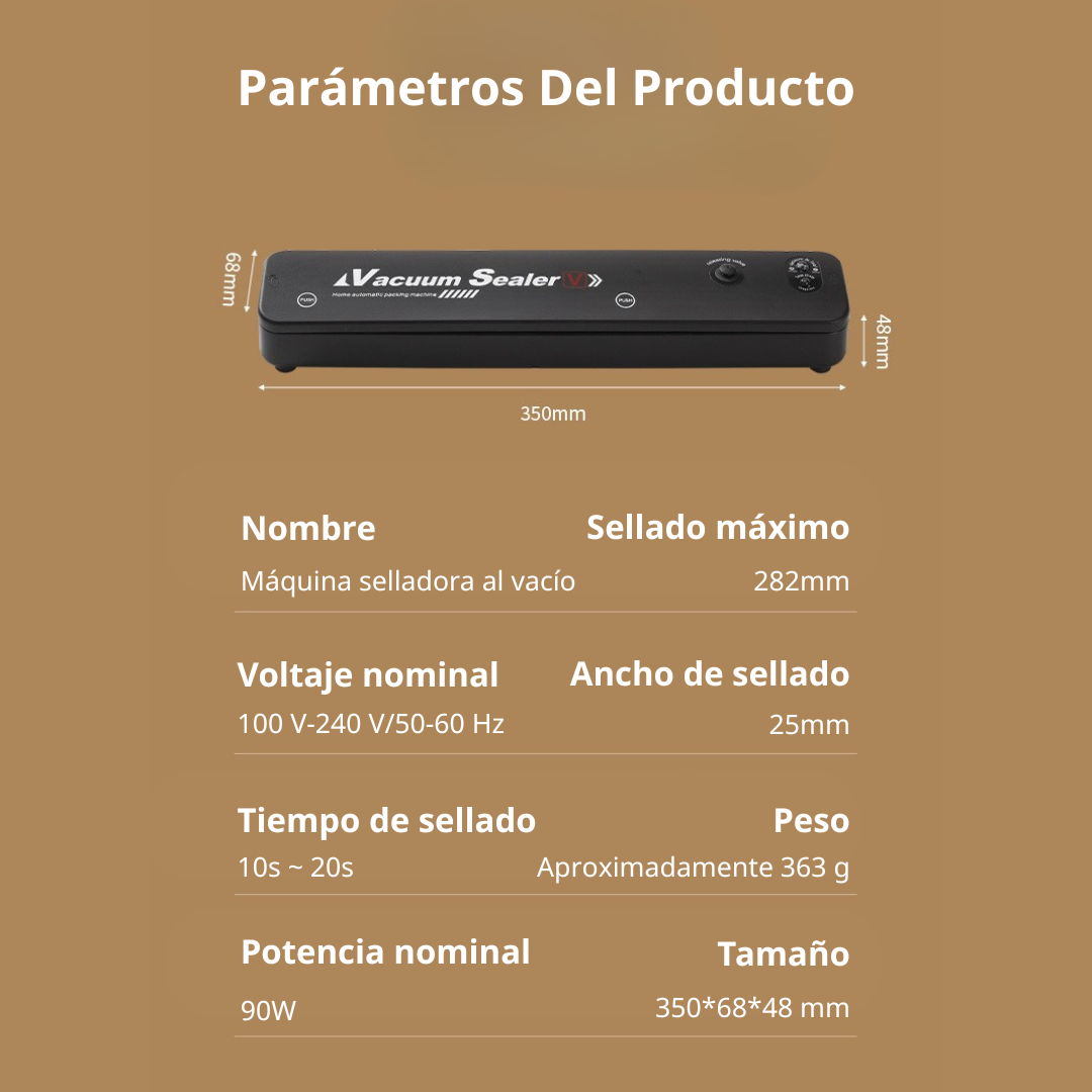 Enlace Para Comprar Bolsas De Vacío Adicionales Para La Envasadora Al Vacío De Alimentos