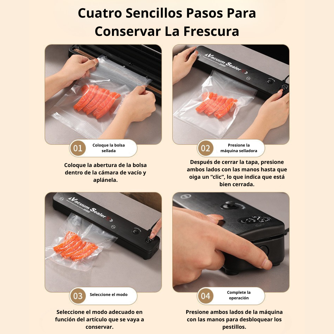 Enlace Para Comprar Bolsas De Vacío Adicionales Para La Envasadora Al Vacío De Alimentos