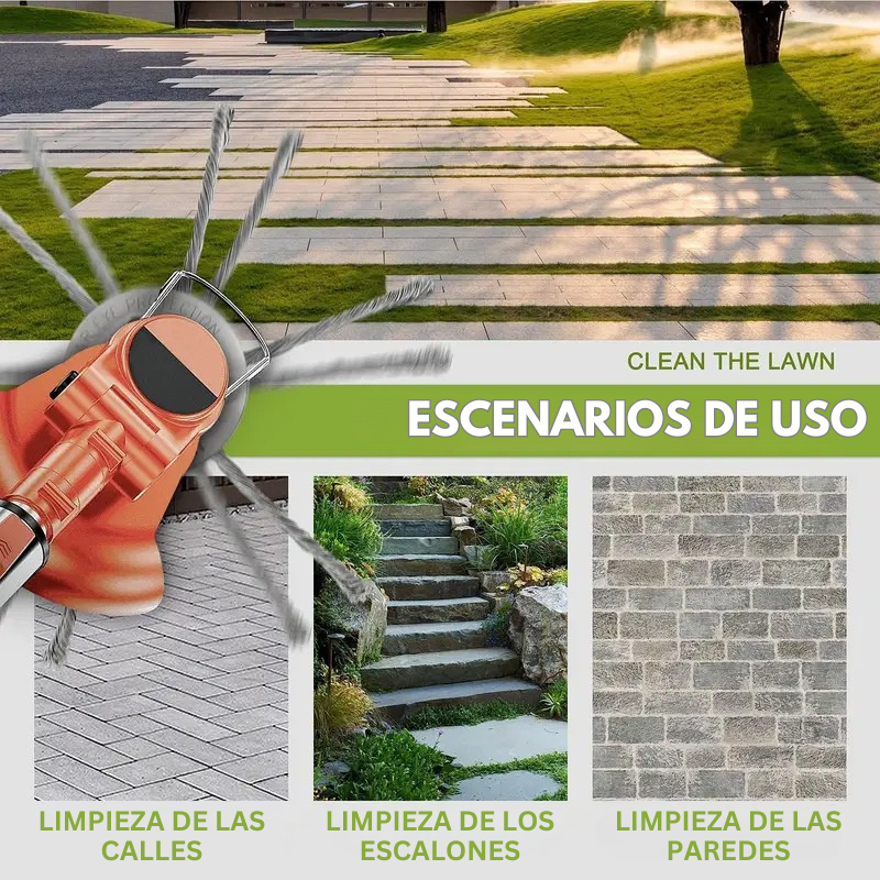 [🎁 70% DE DESCUENTO SOLO HOY] El cabezal del cortacésped tiene 6 ramas tejidas con alambre de acero resistente