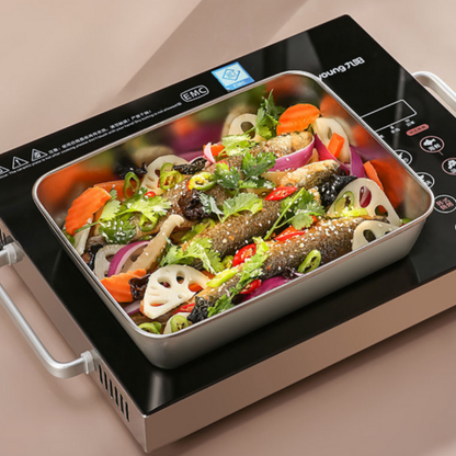 Recipiente de acero inoxidable 304 que mantiene los alimentos frescos hasta 4 semanas