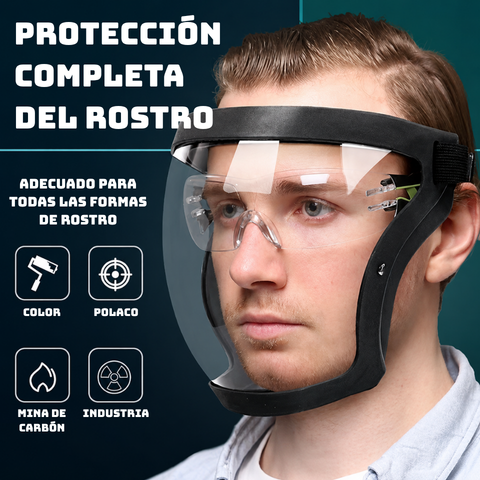 Protector Facial Integral Multiuso - La Protección Total Para Tu Rostro Con Un Diseño Ultraligero