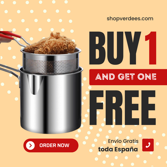 [🎁COMPRA 1+1 GRATIS 🎉] Sartén Multifuncional De Acero Inoxidable 304, Sartén Con Filtro Para Ahorrar Aceite