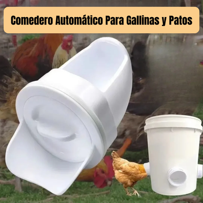 Porta de Alimentação Automática para Galinhas e Patos para Todos os Tipos de Baldes – Inclui Broca Serra Copo