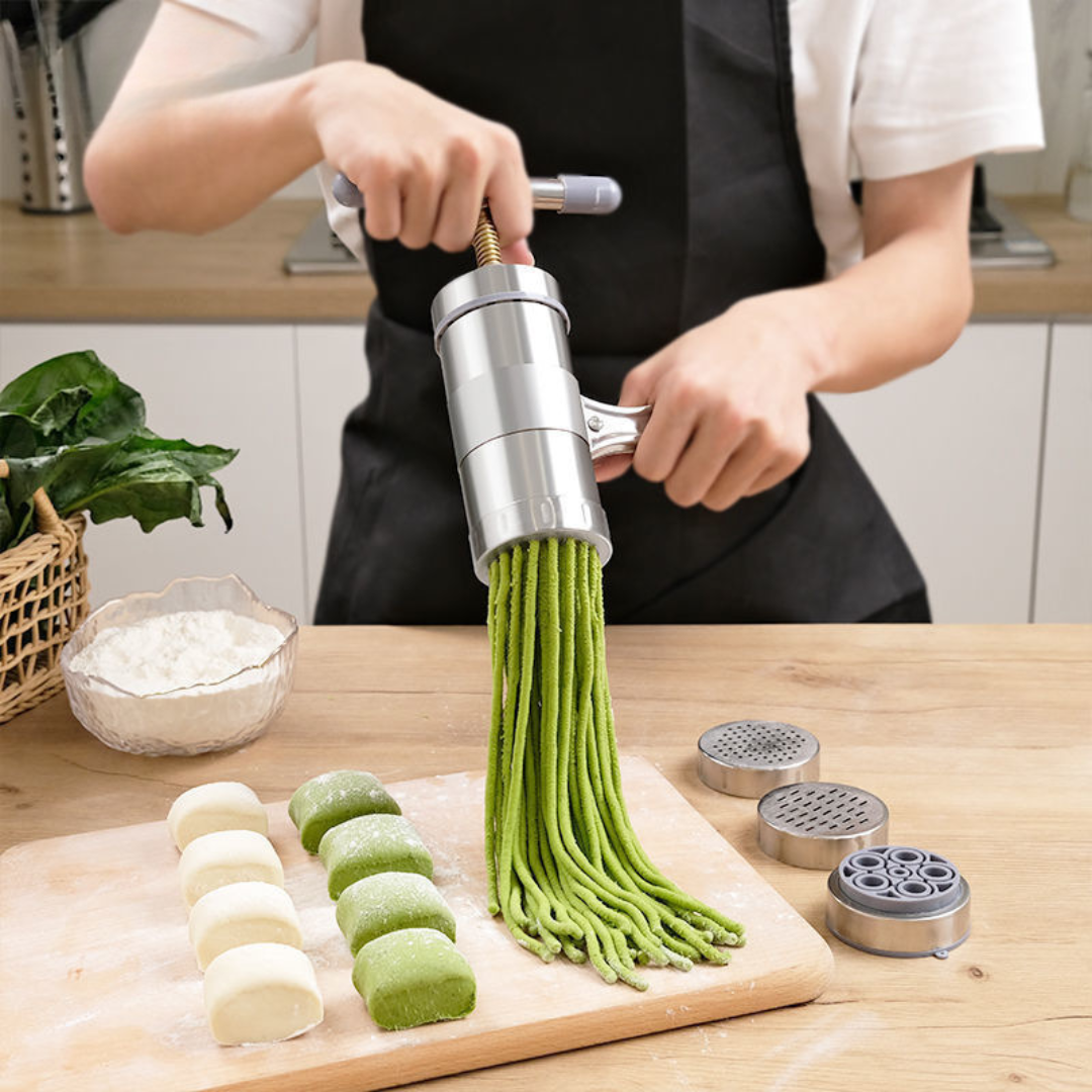 Máquina manual de acero inoxidable para hacer fideos/pasta
