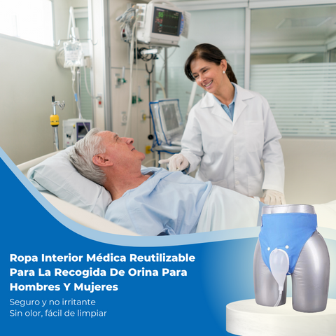 Ropa Interior Médica Reutilizable Para La Recogida De Orina