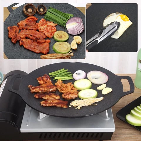 Sartén antiadherente coreana Medical Stone Grill Pan