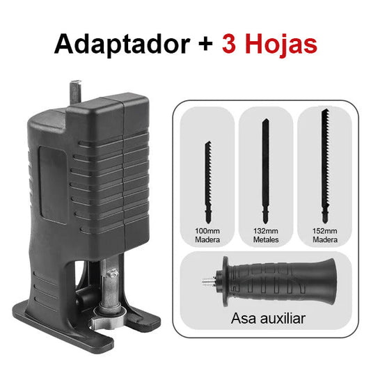 Adaptador De Sierra De Sable Para Taladro Eléctrico Para Corte De Madera Y Metal